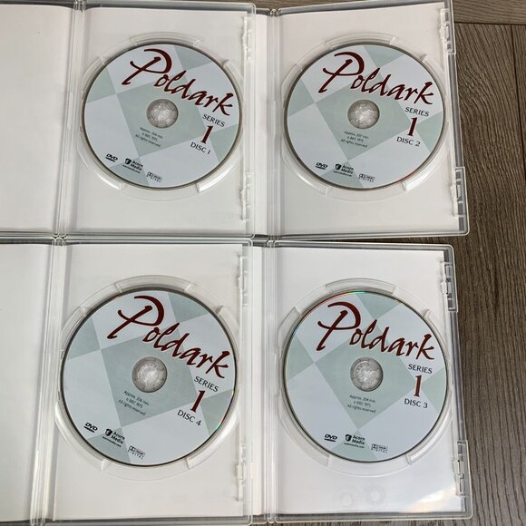 Poldark Series One Season 4 Disc— RARE OOP PBS Masterpiece Theater ACORN - Picture 6 of 6